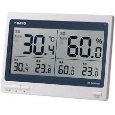 Nhiệt ẩm kế để bàn	PC-5400TRH	Sato